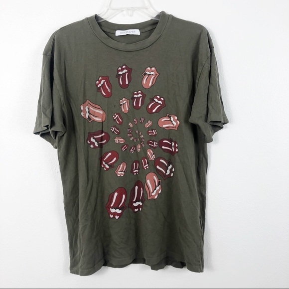 Daydreamer Rolling Stones Spiral Tongue Tee - Picture 2 of 12